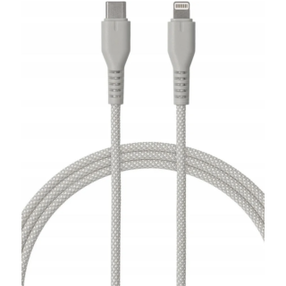 Qualo QKN-CL-18 Cable USB-C - Lightning 12W / 1.5m / gray (QKN-CL-18)