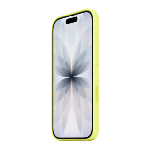 Apple MGEV4ZM/A Silicone Case with MagSafe for iPhone 17 / Neon Yellow (MGEV4ZM/A)
