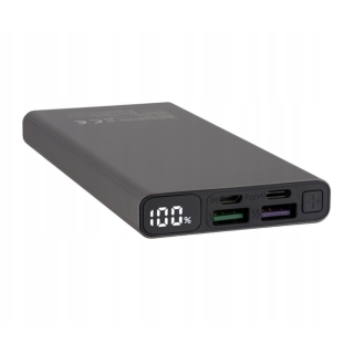 Qualo QPB10-LD-23-18 Power Bank 10000 mAh / LED / 23W (QPB10-LD-23-18)