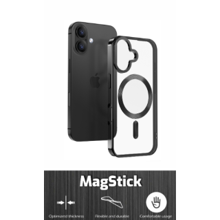 Swissten Clear Jelly MagStick Metallic Case for Apple iPhone 17 (36500125)