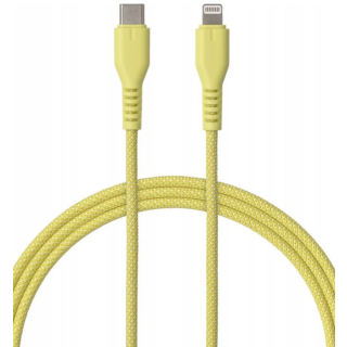 Qualo QKN-CL-05 Cable USB-C - Lightning 12W / 1.5m / yellow (QKN-CL-05)