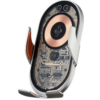 Qualo QTUS-K-15-18 Phone holder with Wireless charging 15W (QTUS‑K‑15‑18)