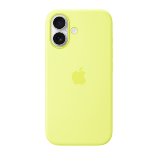 Apple MGEV4ZM/A Silicone Case with MagSafe for iPhone 17 / Neon Yellow (MGEV4ZM/A)