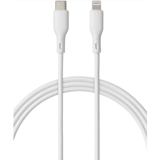 Qualo QRC-CL-00 Cable USB-C - Lightning 12W / 1.5m / white (QRC-CL-00)