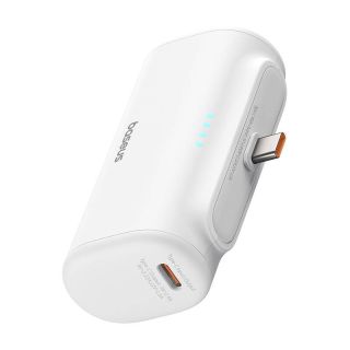 Baseus Compact Powerbank 5000mAh 20W USB-C White (P10068306213-00)