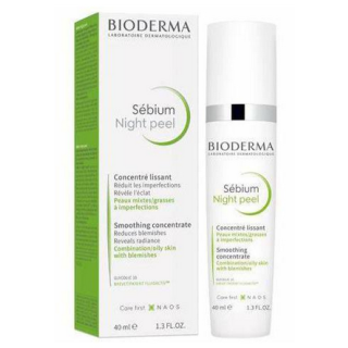 Bioderma Sébium Night Peel Smoothing Concentrate 40 ml (3701129801369)