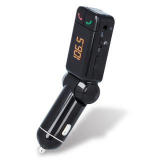Forever TR-320 Bluetooth + EDR FM Transmitter For Car Radio / AUX / MIC / + Charger 2xUSB 2.1A (GSM022448)