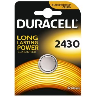 Duracell CR2430 Lithium 3V Tablet Battery (CR2430)