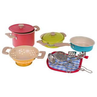 RoGer Set of Colorful Pots + Accessories (RO-3815)
