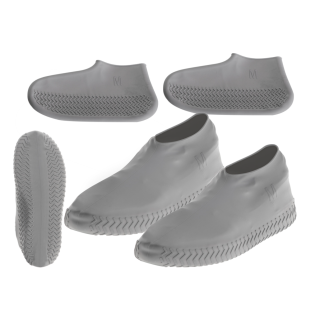 RoGer Waterproof Shoe Protectors M / 35-38 / Gray (RO-5299-GR)
