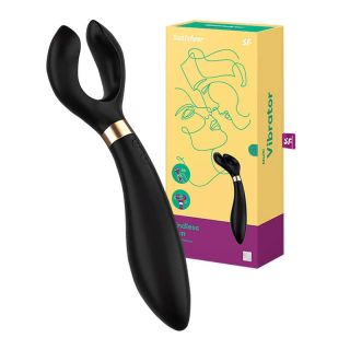 Satisfyer Endless Fun Vibrator for couples Black (4001029)