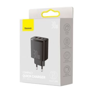 Baseus CCXJ-E01 Travel Charger Compact Quick Charger 30W (CCXJ-E01)