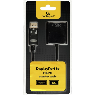 Gembird Adapter DisplayPort / HDMI 10cm (AB-DPM-HDMIF-002)