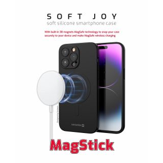 Swissten Soft Joy Magstick Case for Apple iPhone 15 Pro (35500118)