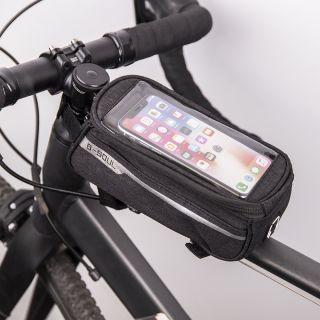 Mocco Waterproof Bike frame bag with phone holder (MO-9x15-BK)