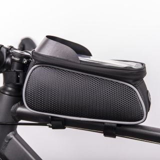 Mocco Waterproof bike frame bag with shielded phone holder (MO-9x16-BK)