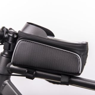 Mocco Waterproof bike frame bag with shielded phone holder (MO-17.5х9-BK)