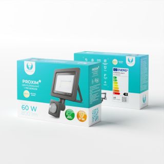 Forever Light Floodlight LED PROXIM II / 10W / 4500K / PIR / IP66 (RTV003607)
