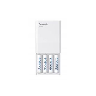 Panasonic Eneloop Smartplus USB Batteries Charger + 4x AA 2000 mAh (K-KJ87MCD40USB)