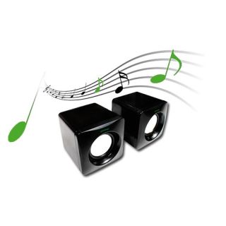 Tacens Anima AS1Stereo Multimedia Desktop 2.0 Speakers 2x 4W with 3.5mm Audio / USB Power (AS1)