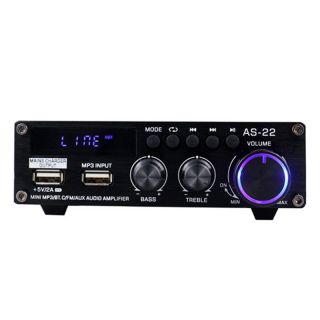 BlitzWolf AS-22 Audio Amplifier 45W / Bluetooth / USB (AS-22)