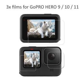 Mocco Premium Hydrogel Films for GoPro HERO 9 / 10 / 11 / 3pcs (MO-HYD-GOPRO11-3X)