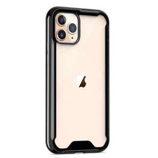 Mocco Acrylic Air Case Silicone Case for Apple iPhone 11 Pro Transparent-Black (MC-AC-AP-IPH-11P-BK)