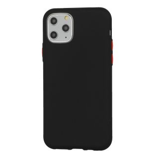 Mocco Soft Cream Silicone Back Case for Apple iPhone 12 Pro Max Black (MO-SC-AP-IPH12PRMAX-BK)
