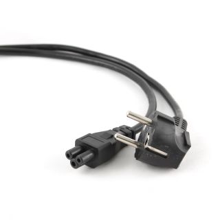 Savio Euro 3-Pin PSU Cable 1.2m Black (CL-67)