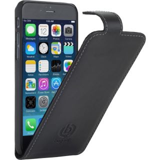 Bugatti Flip Case Vertical Opens Premium Leather Case Apple iPhone 6 / 6S Black (BG-RUB-IPH-A66S-BK)