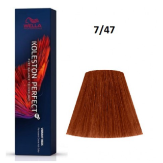 Wella Professionals Koleston Perfect Me+ Vibrant Reds 7/47 Hair Color 60 ml (8005610648842)