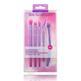 Real Techniques Eye Love Drama Eye Brush Set (079625042627)