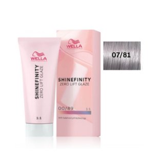 Wella Professionals Shinefinity Zero Lift Glaze 07/81 Smoky Opal Hair Gel Color 60 ml (4064666058276)