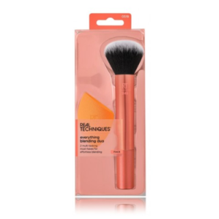 Real Techniques Everything Blending Duo Makeup Tools Set (Brush + Sponge) (079625452419)