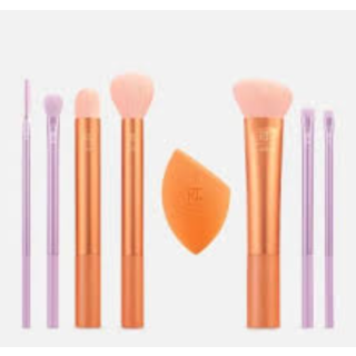 Real Techniques Level Up Brush + Sponge Kit Makeup Application Set (079625439328)