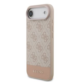 Guess PU 4G Stripe Case for iPhone Air / Pink (GUHCP17MG4GLPI)