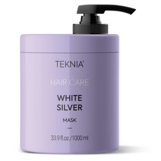 Lakmé Teknia White Silver Mask 1000 ml (8429421440219)
