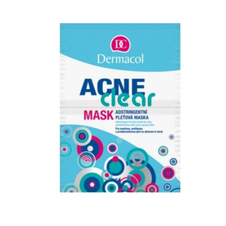 Dermacol ACNEclear Adstringent Facial Mask 2 x 8 g (8595003935203)