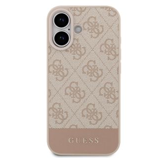 Guess PU 4G Stripe Case for iPhone 17 / Pink (GUHCP17SG4GLPI)