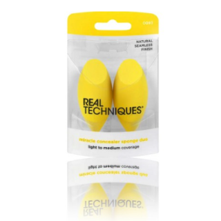 Real Techniques Miracle Concealer Sponge Duo Makeup Sponge (079625439397)
