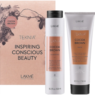 Lakmé Teknia Color Refresh Cocoa Brown Pack 300ml + 250ml (8429421442169)