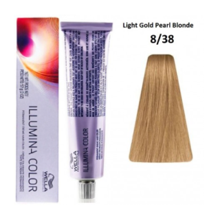 Wella Professionals Illumina Color 8/38 Hair Color 60 ml (4015600792879)