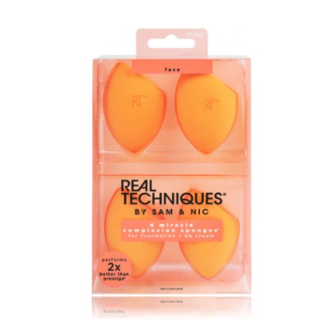 Real Techniques Miracle Complexion Sponges 4 pcs Makeup Sponges (079625915532)