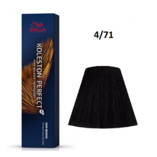 Wella Professionals Koleston Perfect Me+ Deep Browns 4/71 Hair Color 60 ml (8005610657561)