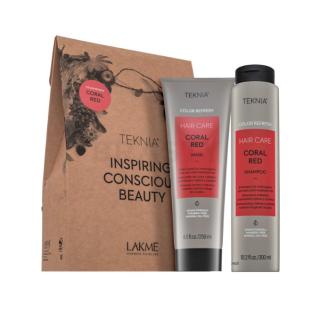 Lakmé Teknia Color Refresh Coral Red Pack 300ml + 250ml (8429421442367)