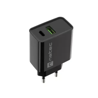 Natec Ribera USB-A USB-C Network Charger 20W (NUC-2062)