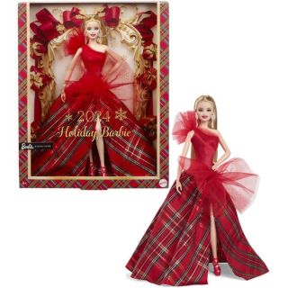 Barbie Signature 2024 Holiday Barbie Fashion Doll (HRM61)
