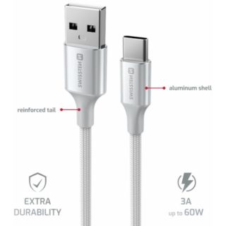 Swissten Textile II USB - USB-C Data and Charching Cable 1.5m (71521310)