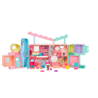 L.O.L. Surprise Squish Sand Magic House with Tot MGA Doll with House and Accessories (593218EUC)