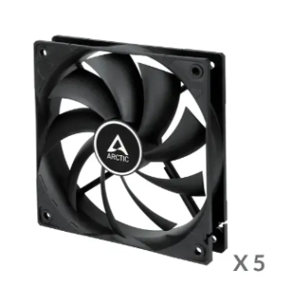 Arctic F12 PWM Case cooling system 120mm 5pcs (ACFAN00145A)
